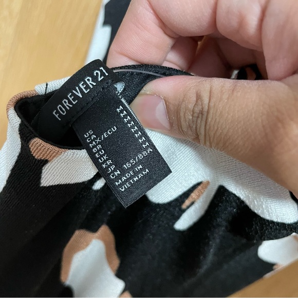 Forever 21 floral print midi dress - Picture 4 of 6